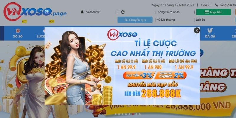 Khi tham gia CTKM tại Vnxoso sẽ nhận được nhiều CTKM hấp dẫn