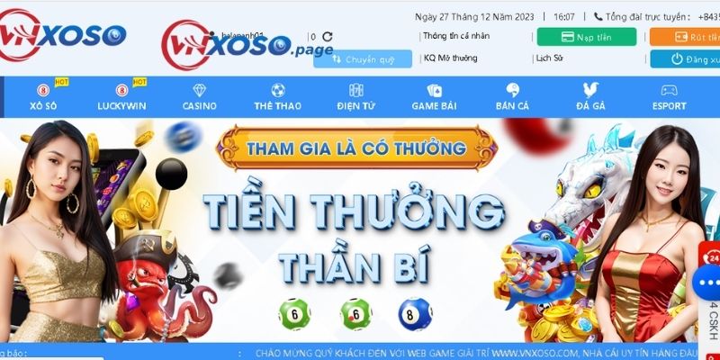 Việc tiếp cận Vnxoso thông qua đường link chuẩn sẽ mở ra thế giới giải trí đẳng cấp